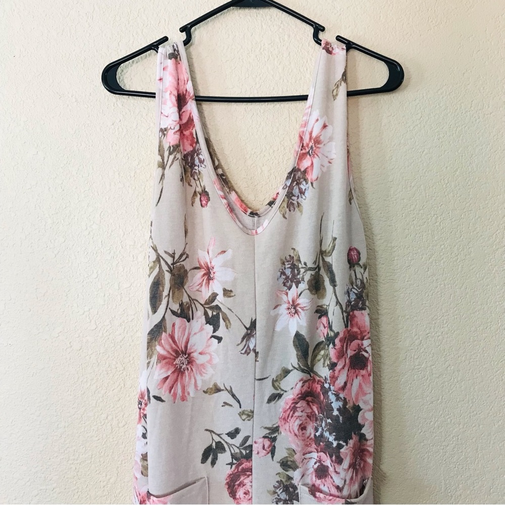 Flowery jumpsuit